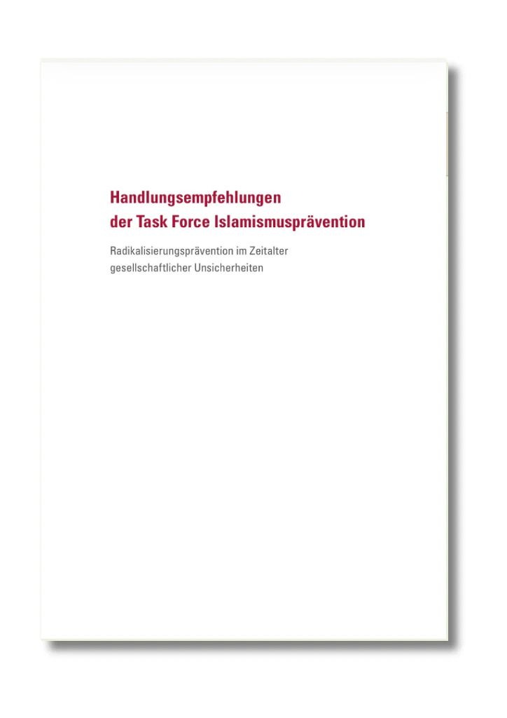Deckblatt der Publikation: Radikalisierungsprävention im Zeitalter gesellschaftlicher Unsicherheiten